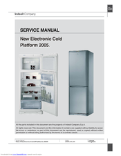 Indesit New electronic cold platform 2005 Service Manual