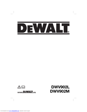 DeWalt DWV902LLX User Manual