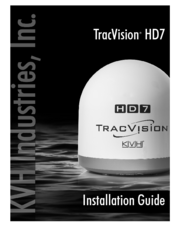 KVH Industries TracVision HD7 Installation Manual