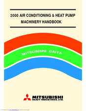 Mitsubishi Heavy Industries FDTSJ45HKXE2B Handbook