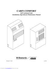 Dometic CABIN COMFORT Installation, Operation & Maintenance Manual