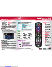 Dish Network ViP 922 SlingLoaded Quick Reference Manual