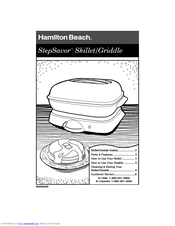 Hamilton Beach StepSavor Manual