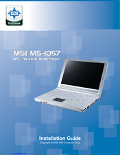 MSI MS-1057 User Manual