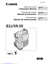 Canon elura50 User Manual