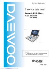 Daewoo DPC-8500P Service Manual