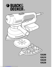 Black & Decker KA230 User Manual