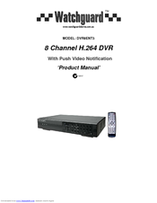 Watchguard DVR8ENT3 Product Manual