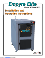 Pro-Fab Industries 200 Installation And Operation Instructions Manual
