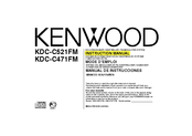 Kenwood KDC-C521FM - CD Changer With RF Modulator Instruction Manual