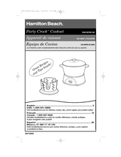Hamilton Beach Party Crock Instructions Manual