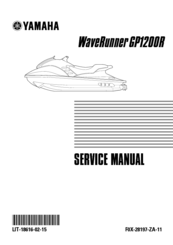 Yamaha WaveRunner GP1200R Service Manual