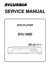 Sylvania DVL100D Service Manual