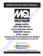 MULTIQUIP EM120S series Operation And Parts Manual
