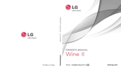 LG Wine II AN430 Owner's Manual