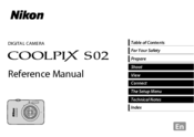 Nikon COOLPIX S02 Reference Manual
