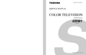 Toshiba 65H81 Service Manual