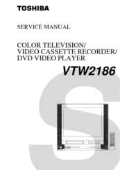 Toshiba VTW2186 Service Manual