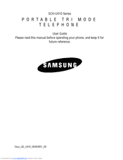 Samsung SCHU410 User Manual