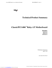 Intel BP4D266AT Technical Product Summary