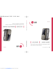 LG LG260 User Manual