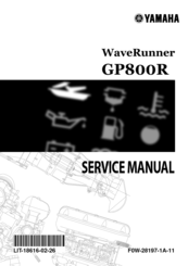 Yamaha WaveRunner GP800R Service Manual