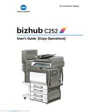Konica Minolta BIZHUB C252 User Manual