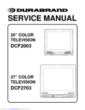 Durabrand DCF2703 Service Manual