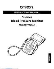 Omron BP742CAN Instruction Manual