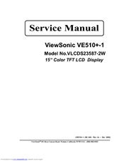ViewSonic VE510+-1 Service Manual