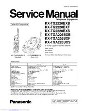 Panasonic KX-TGA226BXF Service Manual