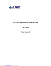 Planet Networking & Communication WL-3560 User Manual