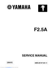 Yamaha F25A Service Manual