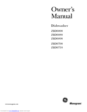 Monogram Monogram ZBD6880 Owner's Manual