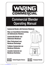 Waring BB185SK User Manual