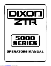 Dixon ZTR 5422 Operator's Manual