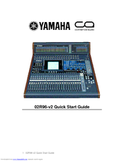 Yamaha DM1000-v2 Quick Start Manual