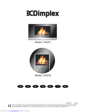 Dimplex LVA232 Operating And Maintenance Instructions Manual