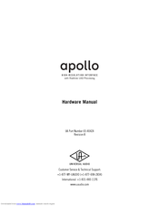 Universal Audio Apollo Hardware Manual