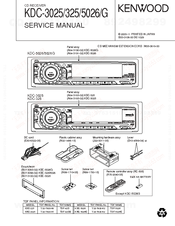 Kenwood KDC-3025 Service Manual