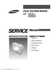 Samsung CS29K10MQUXSAP Service Manual