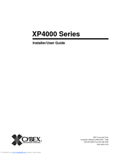 CYBEX XP4010 Installer/User Manual