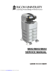 Ricoh M052 Service Manual