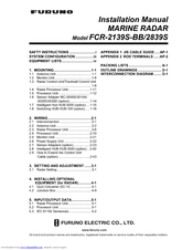 Furuno FCR-2139S-BB Installation Manual