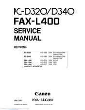 Canon PC-D340 Service Manual