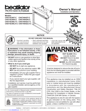 Heatilator CNXT4236IH-C Owner's Manual