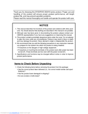 Omron SYSDRIVE 3G3HV-B4300-E User Manual