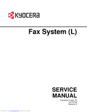 Kyocera Fax System L Service Manual