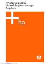 HP PN1050 Setup Manual