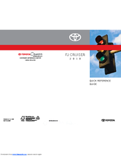 Toyota FJ CRUISER 2010 Quick Reference Manual